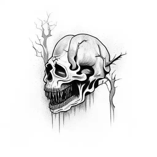 A Terrifying Yet Beautiful Portrait Of David As A Horror Movie Monster