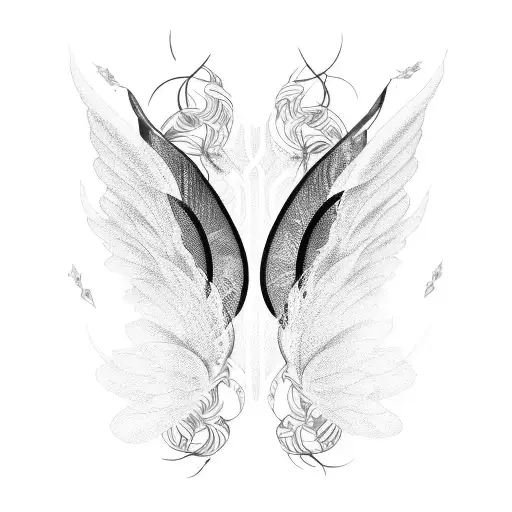 Fairy Wings Fine Line