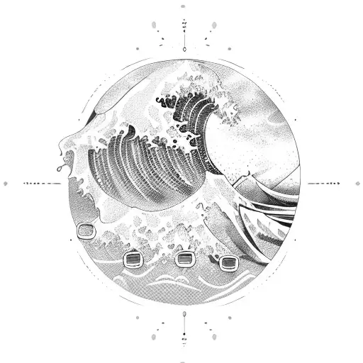 Ocean Wave With Dice