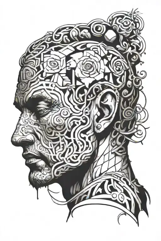 Creative Mind Thinking Man Statue