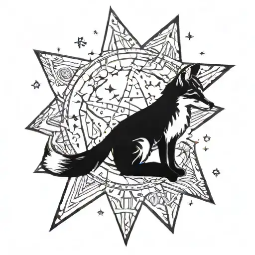 Fox And Stars