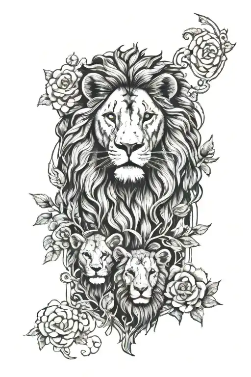 Lion And Lamb