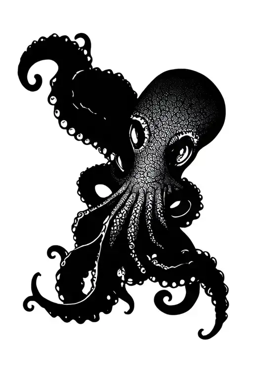 Psychedelic Dirty Heads Octopus Wrapping Its Tentacles