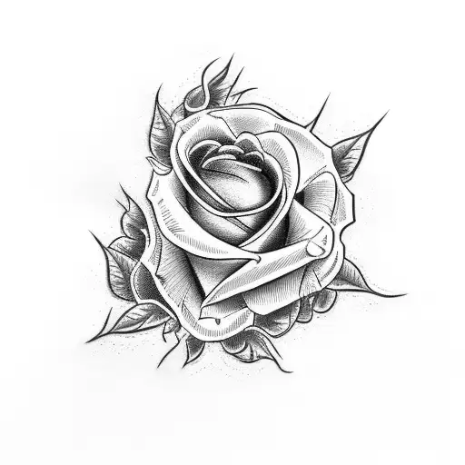 Roses Skulls Fire Vines