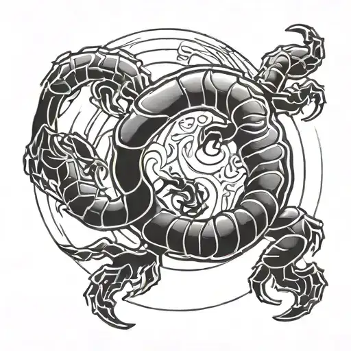 Scorpion Yin Yang