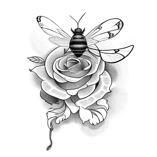 Book With Flowers And Moth