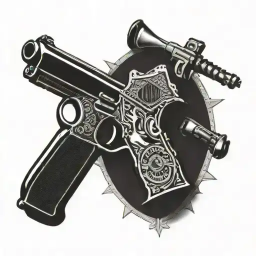 Police Officer Guns And God