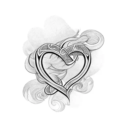 Love Infinite Initials C And P