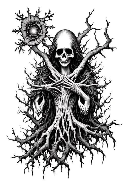 Holy Death Dark Forest