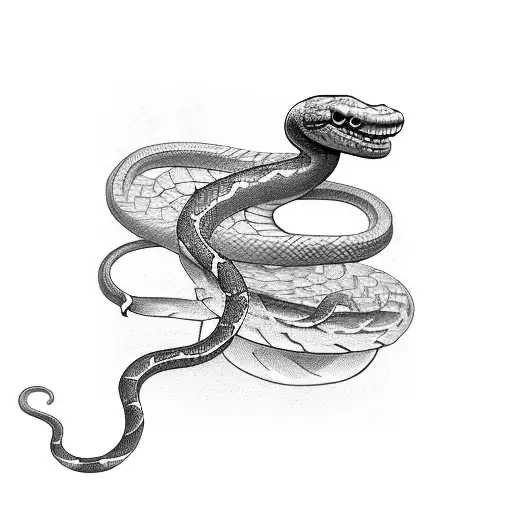 Wrap Around Snake With Fairy's