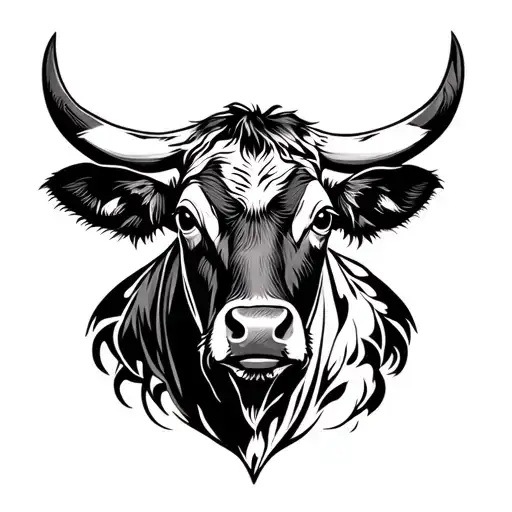 Traditional Cow Head