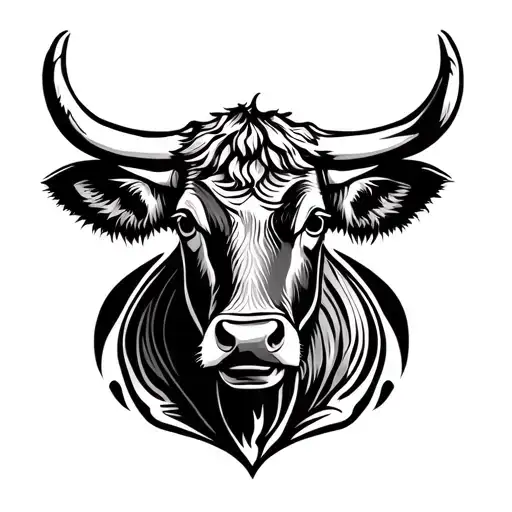 Traditional Cow Head