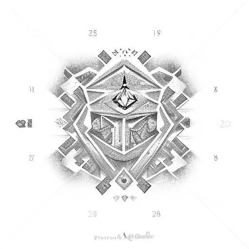 A Diamond Encrusted Calendar With The Client's Birthdate Highlighted