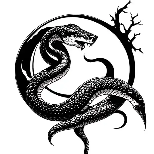 The Snake And The Moon