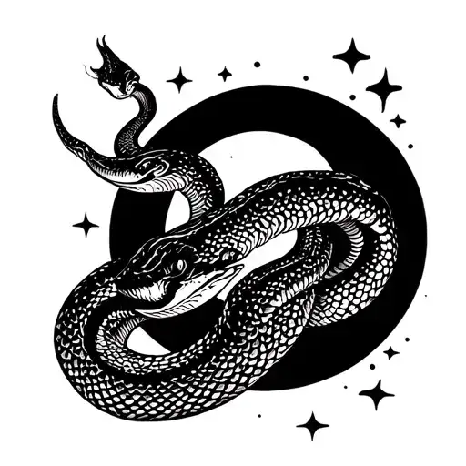 The Snake And The Moon