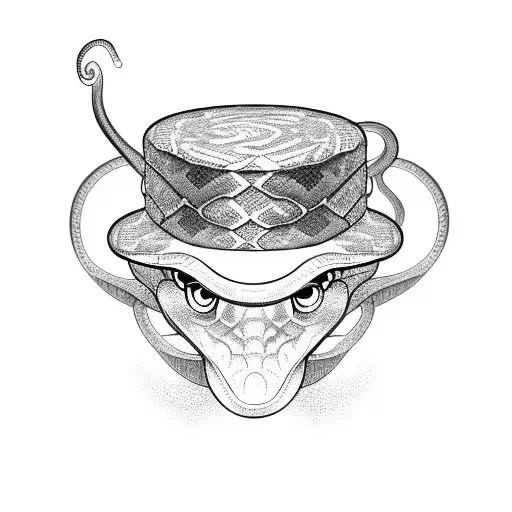 Snake With A Top Hat