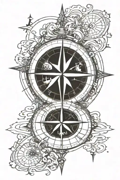 Nautical Compass Design