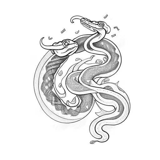 Combine A Tarot Card With A Snake