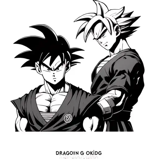 Dragon Ball Goku And Gohan