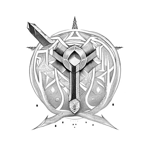 Combine Mjolnir And Yggdrasil In A Unique Design