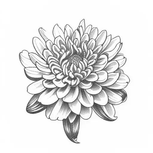 A Beautiful Bouquet Of Narcissus Flowers And Chrysanthemums