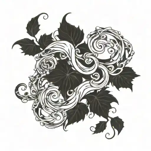 Vine Wrapping Down Arm