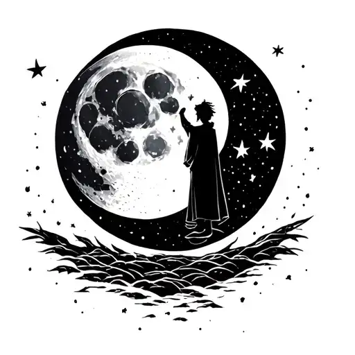 The Moon And The Little Prince