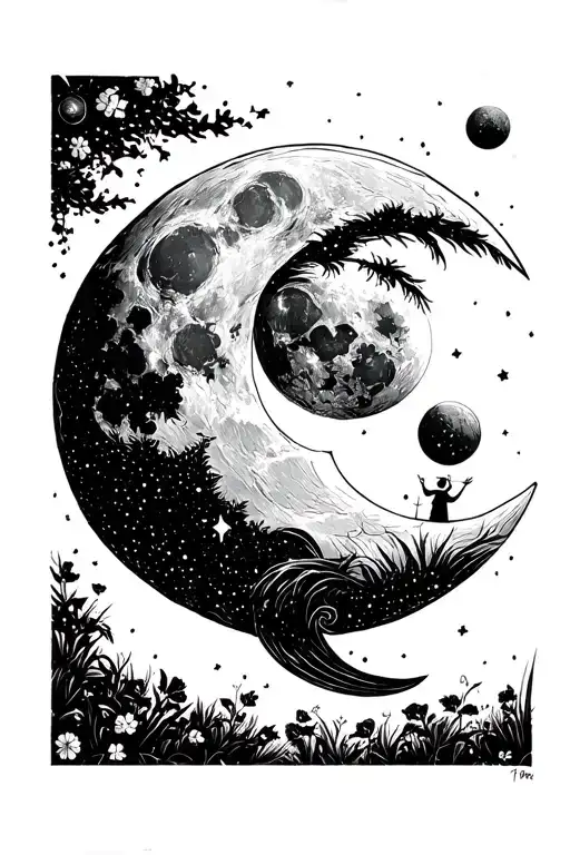 The Moon And The Little Prince