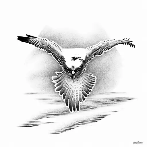 Realistic Osprey Hunting