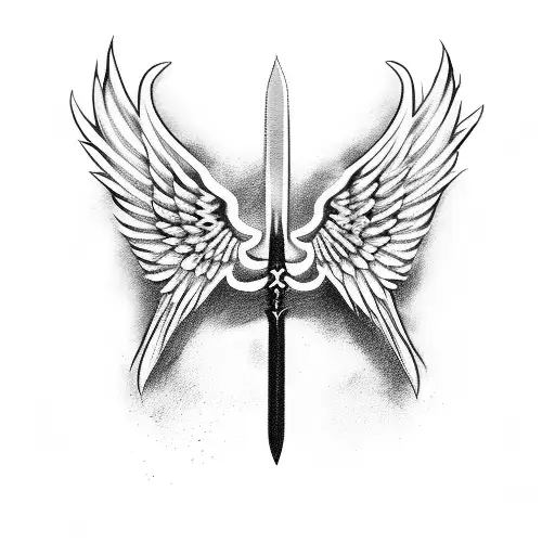 Wings Between Wings Sword