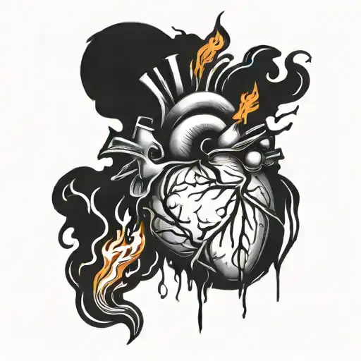 Broken Heart And Fire Coming