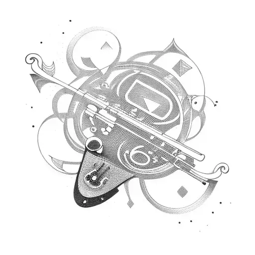 A Psychedelic Mashup Of Musical Instruments And Video Game Controllers