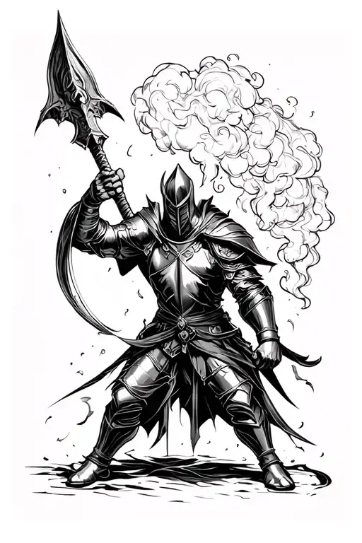 Overthinking Knight Fighting