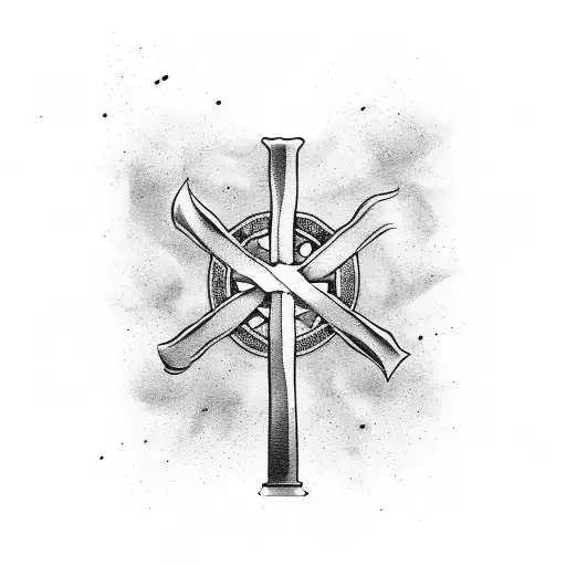 Christian Cross With Bibles Verses