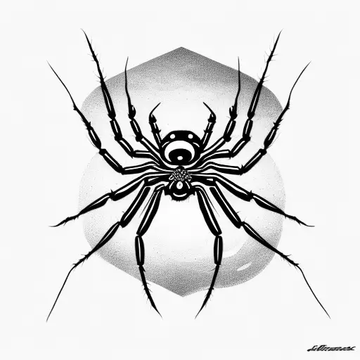 Spider With One Big Eye On Its Thorax