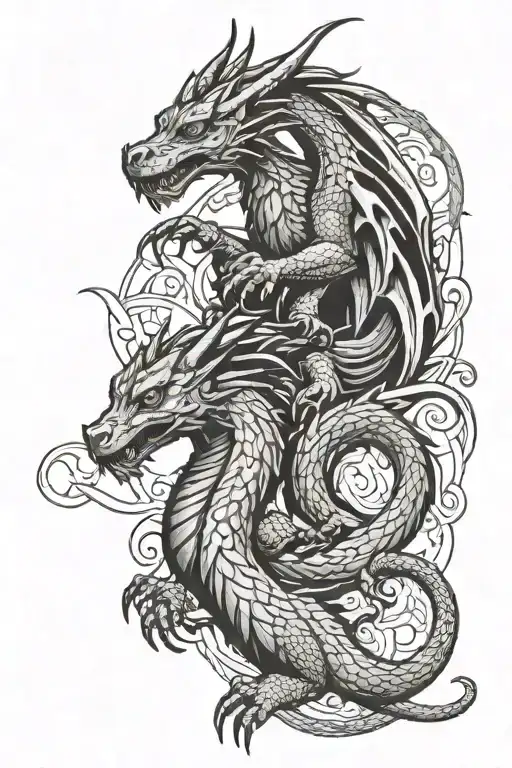 Dualing Norwegian Ridgeback Dragon From Harry Potter And Smaug From Lotr