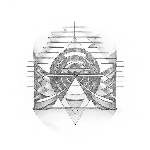 A Dj Mixing Turntables With Soundwaves In The Background