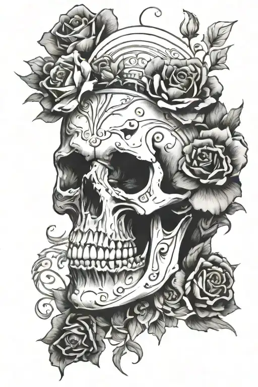 Skull Wearing