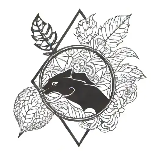 Simple Brother Matching Tattoo Design