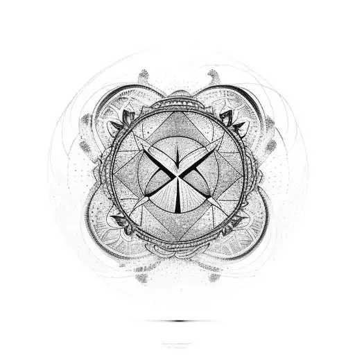 Circle Shape Of The Peace