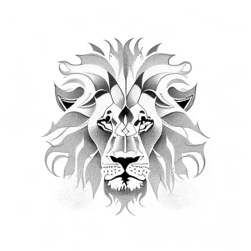 Lion And Clock Sleeve For Man