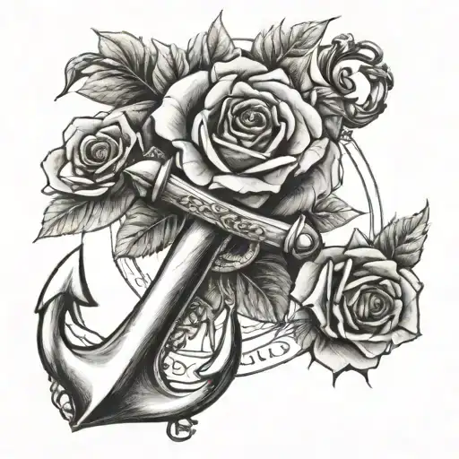 Anchor And Rose