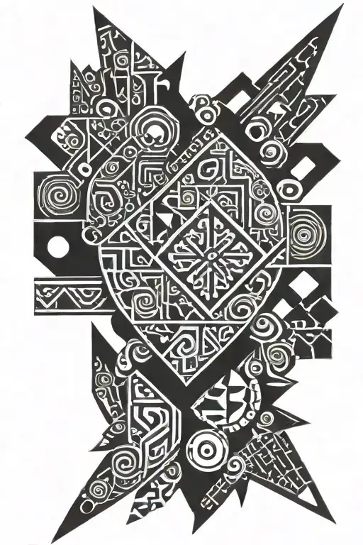 Aztec Tribal Patterns