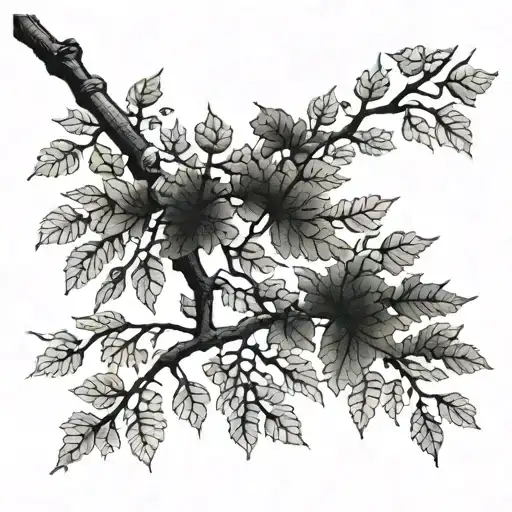 Ash Tree Branch
