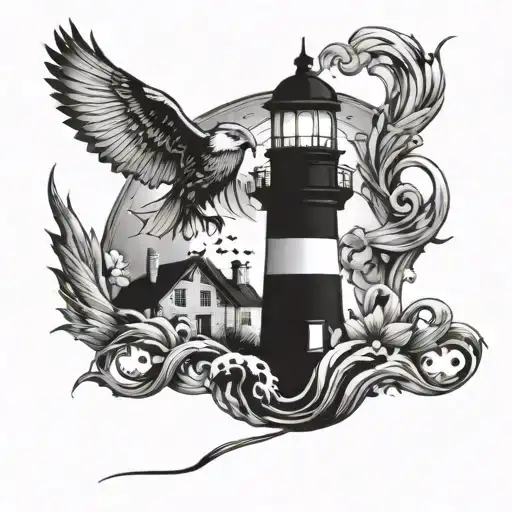 Lighthouse Surrounded My Music