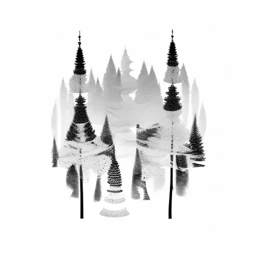 Pine Tree Glitch