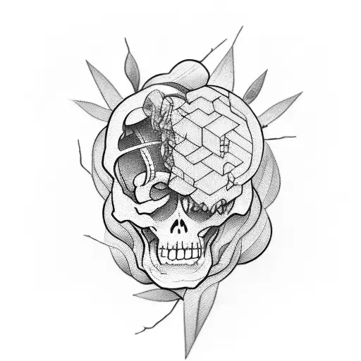 Skeleton And Mannequin