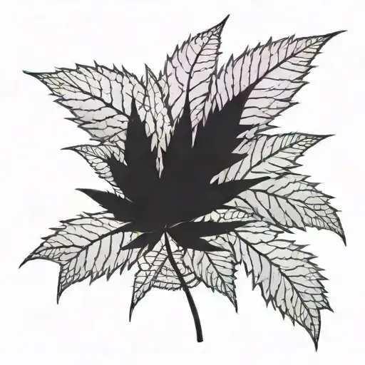 Purple Grow Crew Cannabis Leaf