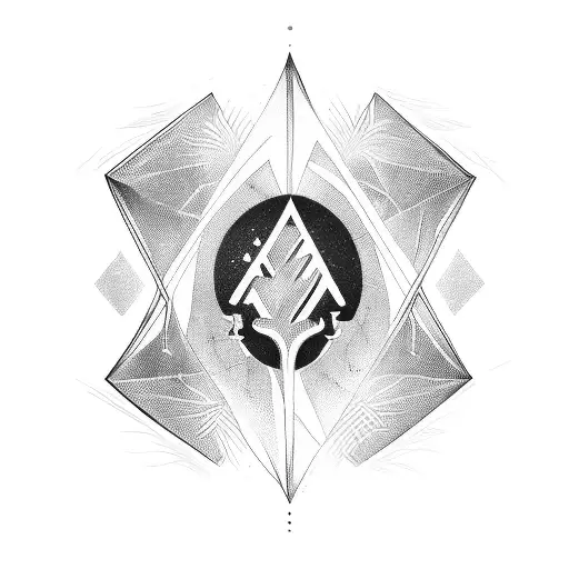 Epilepsy Seizure Alert Symbol With Gothic Style