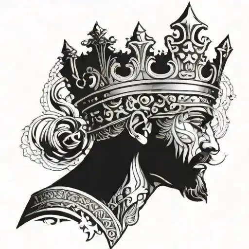 Adamz With A Crown Made Of Money